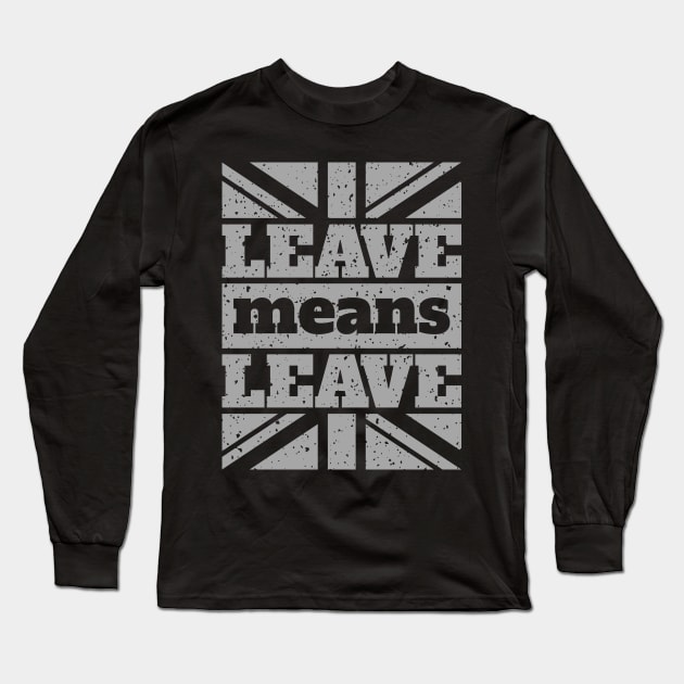 Brexit Long Sleeve T-Shirt by Vitss